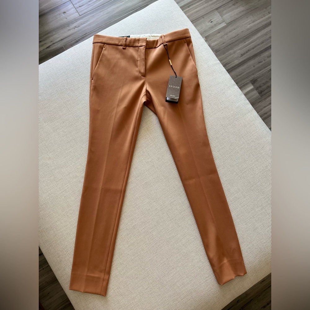 GUCCI PANTS 42 CARAMEL CANDY